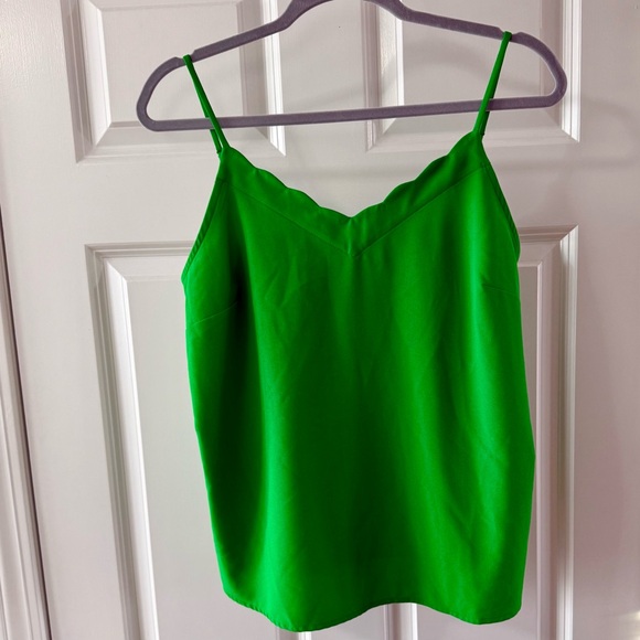 Pleione Green Fitted Camisole Top - Picture 3 of 6